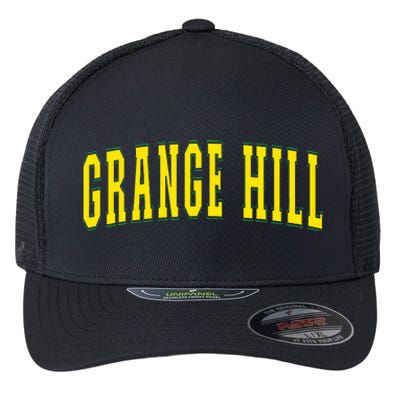 Grange Hill Jamaica Jamaican Souvenir Grange Hill Flexfit Unipanel Trucker Cap