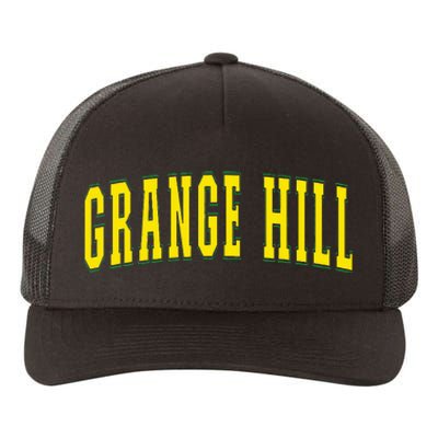 Grange Hill Jamaica Jamaican Souvenir Grange Hill Yupoong Adult 5-Panel Trucker Hat