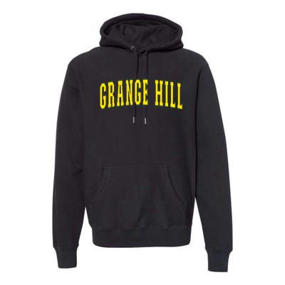 Grange Hill Jamaica Jamaican Souvenir Grange Hill Premium Hoodie