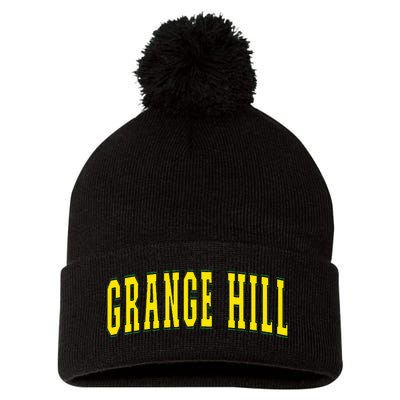 Grange Hill Jamaica Jamaican Souvenir Grange Hill Pom Pom 12in Knit Beanie