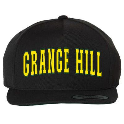 Grange Hill Jamaica Jamaican Souvenir Grange Hill Wool Snapback Cap