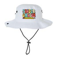 Groovy Hello Kindergarten Vibes Retro Teacher To School Legacy Cool Fit Booney Bucket Hat