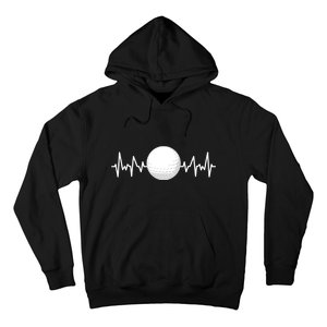 Golf Heart Love Funny Golf For Men And Women Gift For Dad Father's Day Hoodie