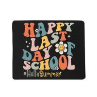 Groovy Happy Last Day of School Teacher Student Hello Summer Mousepad