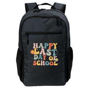 Groovy Happy Last Day Of School Teacher End Of School Year Daily Commute Backpack