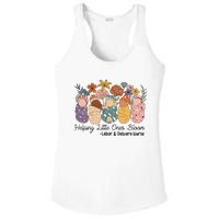 Groovy Helping Little Ones Bloom Labor & Delivery Nurse Ladies PosiCharge Competitor Racerback Tank