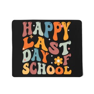 Groovy Happy Last Day Of School Teacher Student Graduation 7267 Mousepad