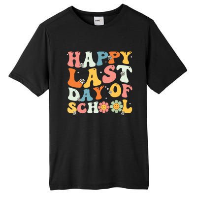 Groovy Happy Last Day Of School Teacher Student Graduation 7908 Tall Fusion ChromaSoft Performance T-Shirt