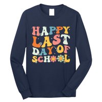 Groovy Happy Last Day Of School Teacher Student Graduation 7908 Long Sleeve Shirt