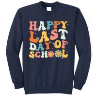 Groovy Happy Last Day Of School Teacher Student Graduation 7908 Sweatshirt