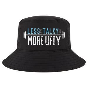 Gym Humor Less Talky More Lifty Cool Comfort Performance Bucket Hat