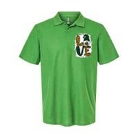 Green Heart Love Shamrock Irish Leprechaun St Patricks Day Softstyle Adult Sport Polo