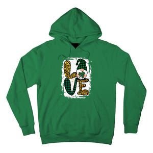 Green Heart Love Shamrock Irish Leprechaun St Patricks Day Tall Hoodie