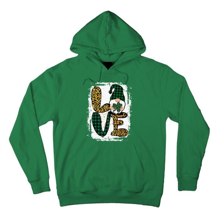 Green Heart Love Shamrock Irish Leprechaun St Patricks Day Tall Hoodie