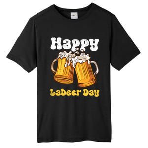 Groovy Happy Labor Day Or Labeer Day Celebrate Day Off Mom Gift Tall Fusion ChromaSoft Performance T-Shirt