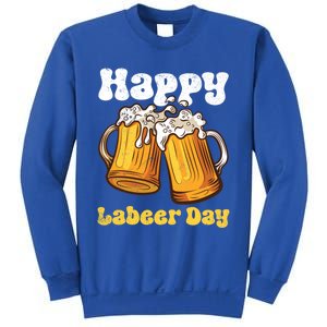 Groovy Happy Labor Day Or Labeer Day Celebrate Day Off Mom Gift Sweatshirt