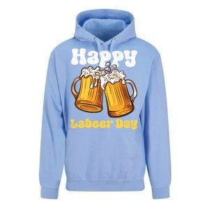 Groovy Happy Labor Day Or Labeer Day Celebrate Day Off Mom Gift Unisex Surf Hoodie