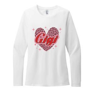 Gigi Heart Love Family Matching Womens CVC Long Sleeve Shirt