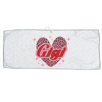 Gigi Heart Love Family Matching Large Microfiber Waffle Golf Towel