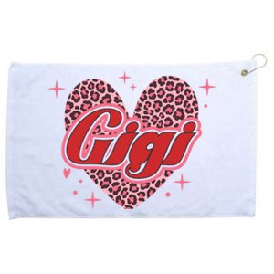 Gigi Heart Love Family Matching Grommeted Golf Towel