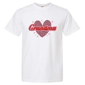 Grandma Heart Love Family Matching Garment-Dyed Heavyweight T-Shirt