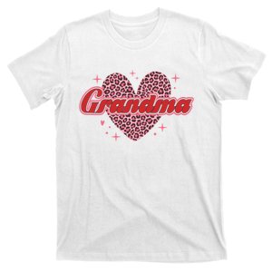 Grandma Heart Love Family Matching T-Shirt