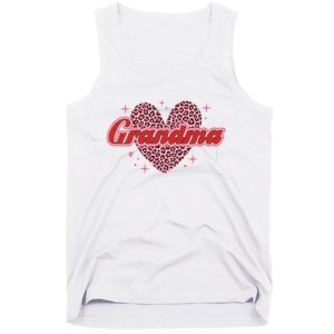 Grandma Heart Love Family Matching Tank Top