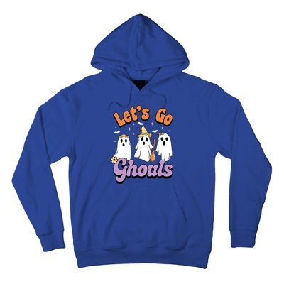 Ghost Halloween Lets Go Ghouls Spooky Season Great Gift Hoodie