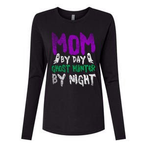 Ghost Hunting Mom Ghost Gift Womens Cotton Relaxed Long Sleeve T-Shirt