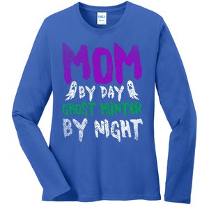 Ghost Hunting Mom Ghost Gift Ladies Long Sleeve Shirt