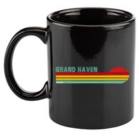 Grand Haven Michigan 11oz C Handle Ceramic Mug