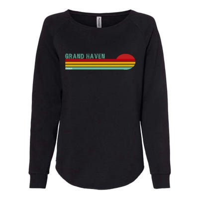 Grand Haven Michigan Womens California Wash Sweatshirt