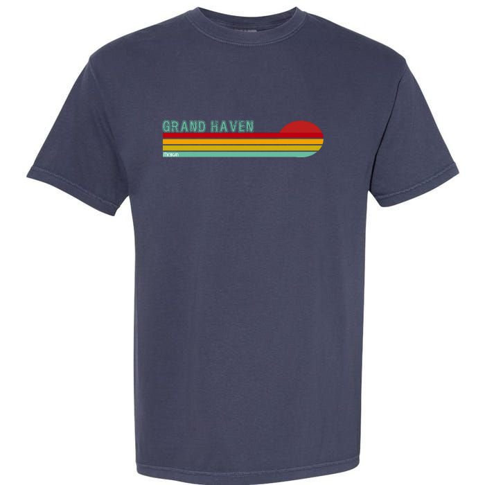 Grand Haven Michigan Garment-Dyed Heavyweight T-Shirt