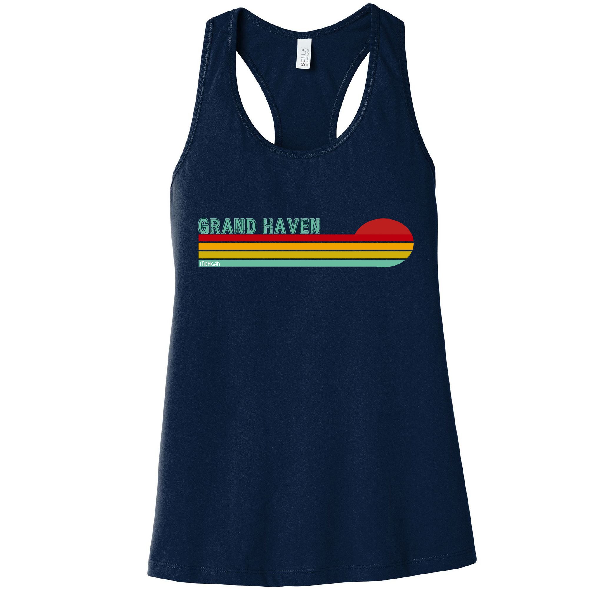 Grand Haven Michigan Womens Tank Top