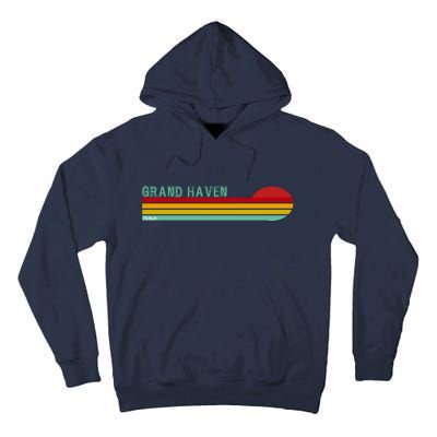 Grand Haven Michigan Tall Hoodie