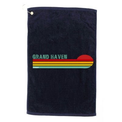 Grand Haven Michigan Platinum Collection Golf Towel