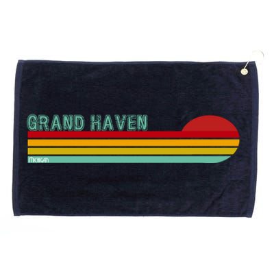 Grand Haven Michigan Grommeted Golf Towel