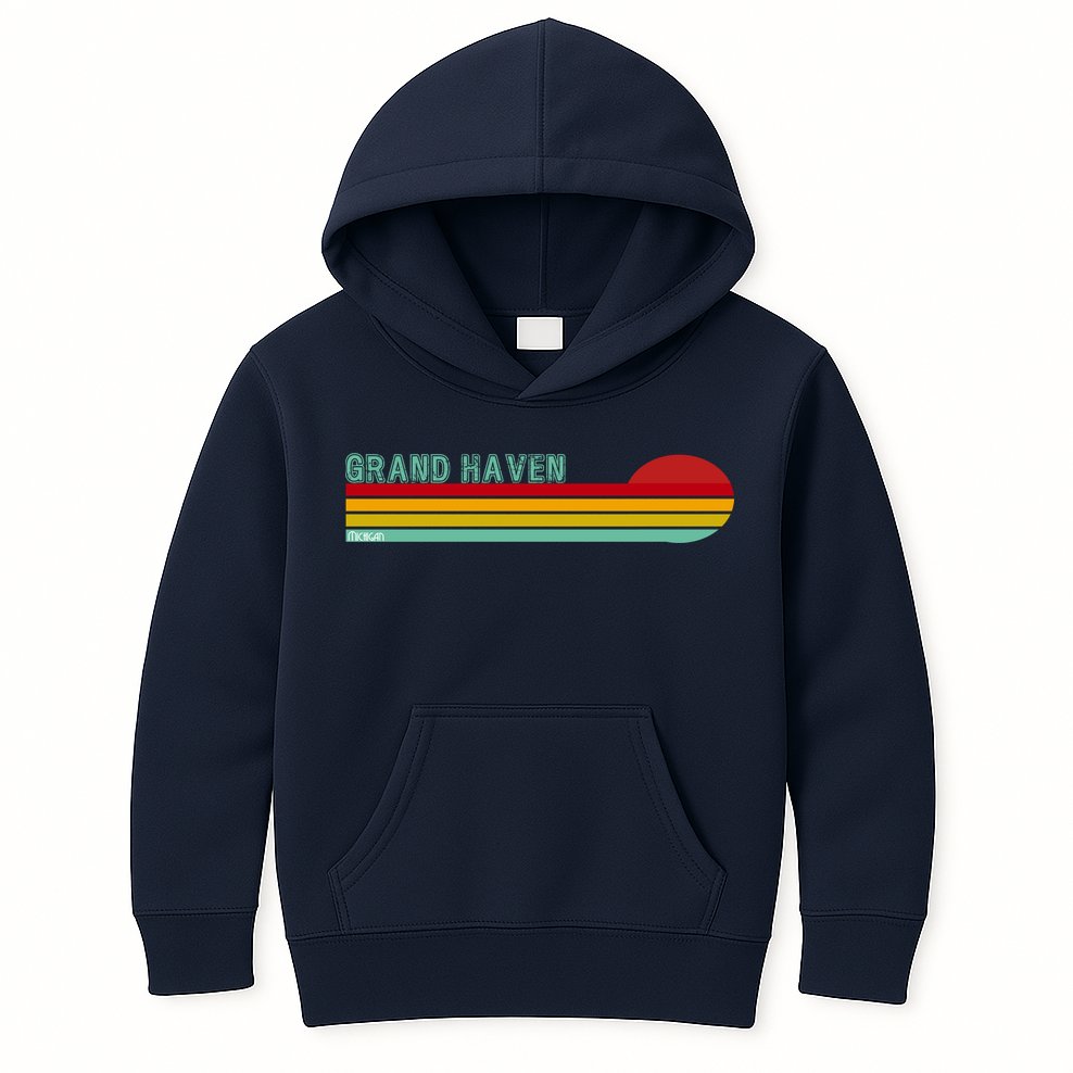 Grand Haven Michigan Kids Hoodie