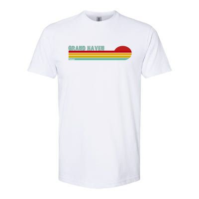 Grand Haven Michigan Softstyle® CVC T-Shirt