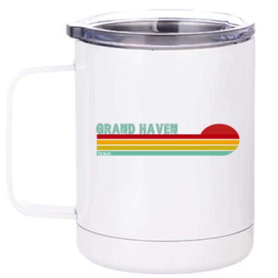 Grand Haven Michigan 12 oz Stainless Steel Tumbler Cup