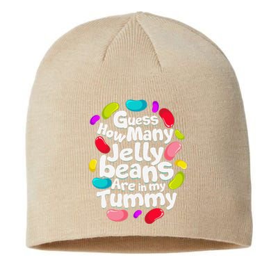 Guess How Many Jelly Beans Candy Funny Easter Gift Sustainable Beanie