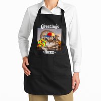 Greetings Huzz Meme Funny Cat Lollipop Apron