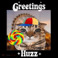 Greetings Huzz Meme Funny Cat Lollipop City Backpack