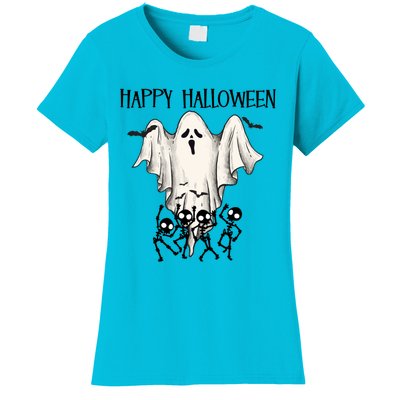 Ghos Halloween Mom Cute Pumpkin Funny Gift Stay Spooky Meaningful Gift Women's T-Shirt