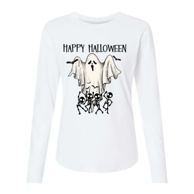 Ghos Halloween Mom Cute Pumpkin Funny Gift Stay Spooky Meaningful Gift Womens Cotton Relaxed Long Sleeve T-Shirt