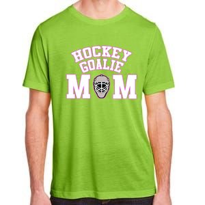 Goalie Hockey Mom With Goalie Mask Gift Adult ChromaSoft Performance T-Shirt