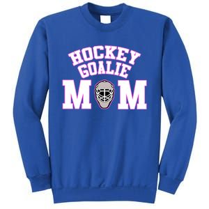 Goalie Hockey Mom With Goalie Mask Gift Sweatshirt