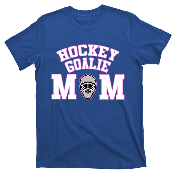 Goalie Hockey Mom With Goalie Mask Gift T-Shirt