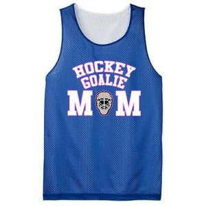 Goalie Hockey Mom With Goalie Mask Gift Mesh Reversible Basketball Jersey Tank