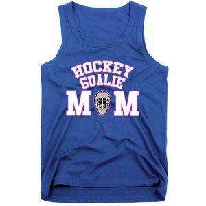 Goalie Hockey Mom With Goalie Mask Gift Tank Top